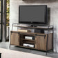 Rashawn - Rustic TV Stand - Oak