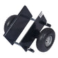 Heavy Duty 600Lb Panel Dolly With 10In. Pneumatic Wheels Alloy Steel - Black