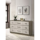 Edmondson - 9 Drawer Dresser With Hidden Jewelry Tray - Natural / Gray