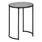 Round Accent Side Table, Contemporary & Modern