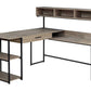 Computer Desk, Home Office, Corner, Storage Drawers, L Shape, Laptop, Contemporary & Modern