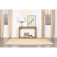 Mesa - Rectangular Console Table With Clean Open Frame Design - Natural