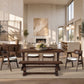 Whitmore - Trestle Dining Table - Dark Brown