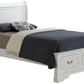 Upholstered Panel Sleigh Bed Design