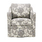 Wide Seat Arm Chair With 360 Degree Rotation
