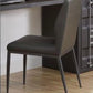 Cargo - Synthetic Leather Chair - Gunmetal