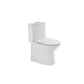 1 Piece Toilet With Dual Flush & Rimless Bowl - Glossy White