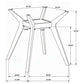 Flynn - 5 Piece Counter Height Dining Set