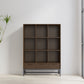 Banting - 9 Cube Bookcase With Drawers - Walnut Brown