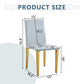 Modern Dining Chairs With Metal Legs