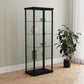 Nevra - 4 Shelf Display LED Curio Cabinet