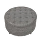 Tufted Storage Ottoman With Upholstery