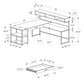Computer Desk, Home Office, Corner, Storage Drawers, L Shape, Laptop, Contemporary & Modern