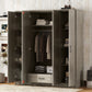 4 Door Wardrobe With 1 Drawer