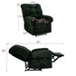 Manual Recliner, Padded Footrest