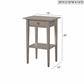 Dalton - Nightstand - Silver Champagne