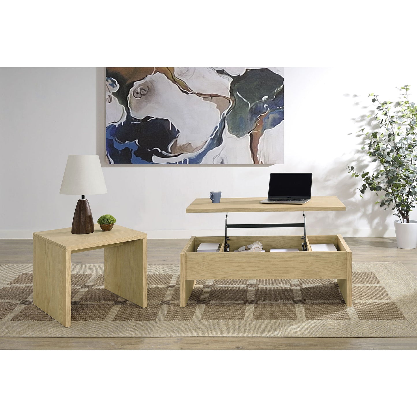 Parker - Table Set With Integrated Storage