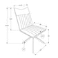 Dining Chair, Side, Upholstered For Dining Room, Modern