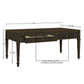 Fluted - 2 Drawer Coffee Table - Brown