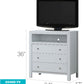 Elegant Transitional Media Chest