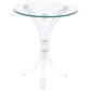Bailey - Round Top Side Table - Clear
