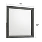 Colorado - Square Mirror (Dresser Not Included) - Charcoal