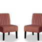 Reese - Mid-Century Modern Accent Chairs With Minimalist Design (Set of 2)
