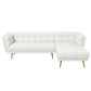 Addison - L Shape Sectional Sofa Tufted