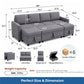 Square Ottoman For Living Room