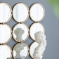 Contemporary Decorative Mirror With Mininalist Style For Bedroom, Liveroom & Entryway - Champagne