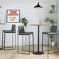 Fuji - Contemporary High Back Barstool Elegant Design
