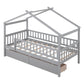House Bed With 2 Drawers