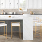 Fuji - Contemporary / Glam & Quality Construction Barstool
