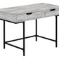 Computer Desk For Home Office, Laptop, Storage Drawers, Contemporary & Modern