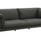 Tadi - Top Grain Leather Sofa - Black