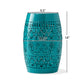 12" Outdoor Lace Cut Side Table