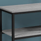 Accent Console Table For Entryway, Contemporary & Convenient Design - Gray
