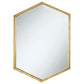 Cavendish - Hexagonal Wall Mirror - Gold