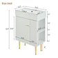 Bathroom Vanity, Combo Cabinet, Bathroom Storage Cabinet, Single Ceramic Sink