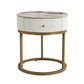 Modern Round Table With Drawers