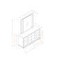 Star - Dresser - White