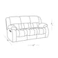 Stonic - Reclining Sofa Modern Design
