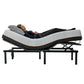 Queen Size Adjustable Bed Frame With Voice Activated Controls - Black