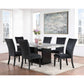 Sheena - 5 Pieces Dining Table Set - Black
