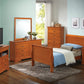 Louis Phillipe - Panel Sleigh Bed