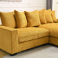 Luxe - Oversized 2 Piece Sectional Couches For Living Room, L Shaped Sofa With Chaise