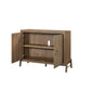 2 Door Server - Light Brown