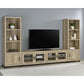 Heron - 3 Piece Entertainment Center With Adjustable Shelving