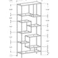Bookshelf, Bookcase, Etagere, For Office, Contemporary & Modern