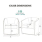 Luxurious Chair With 360 Degree Rotation